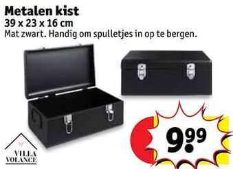 Metalen kist