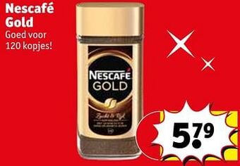 Kruidvat Nescafé gold aanbieding
