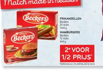 Beckers Frikandellen 20 stuks 1400g