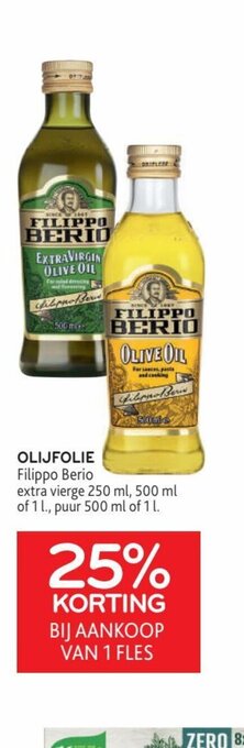 Alvo Olijfolie filippo berio aanbieding