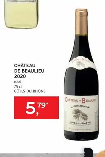 Alvo Chateau de beaulieu 2020 rood 75cl aanbieding