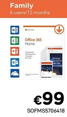 CompuDeals Office 365 home aanbieding