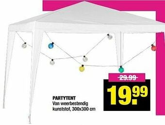 Big Bazar Partytent aanbieding