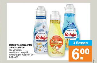 Robijn wasverzachter 30 wasbeurten