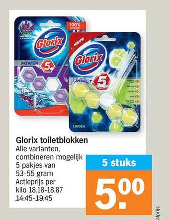 Glorix toiletblokken