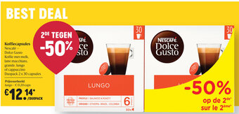 Delhaize Koffiecapsules aanbieding