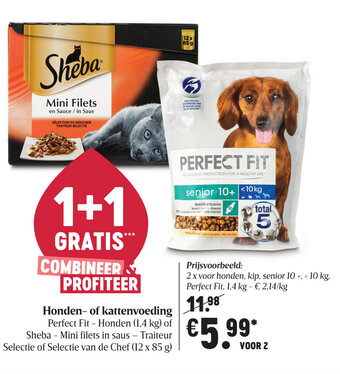 Delhaize Honden- of kattenvoeding aanbieding