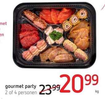 Spar Colruyt Gourmet party aanbieding