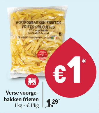 Delhaize Verse voorgebakken frieten aanbieding