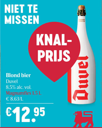 Delhaize Blond bier aanbieding