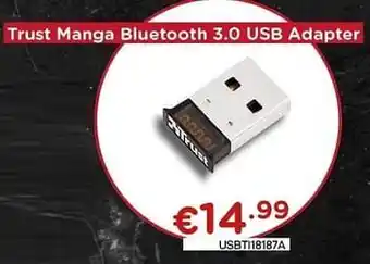 CompuDeals Trust manga bluetooth 3.0 usb adapter aanbieding