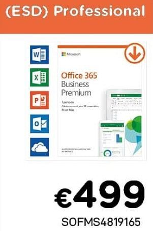 CompuDeals Office 365 business premium aanbieding
