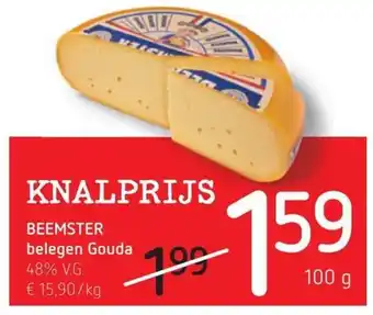 Spar Colruyt Beemster belegen gouda 100G aanbieding
