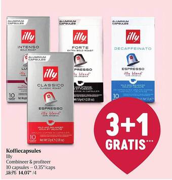 Delhaize Koffiecapsules aanbieding