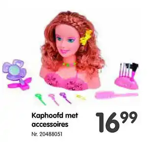 Fun Kaphoofd met accessoires aanbieding