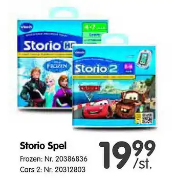 Fun Storio spel aanbieding