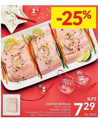 Intermarché Zalmfilet bellevue aanbieding