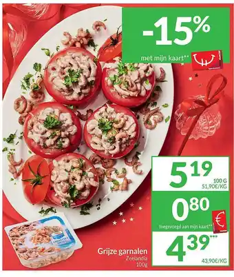 Intermarché Grijze garnalen zeelandia aanbieding