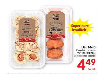 Intermarché Deli melo piccoli of croquetas aanbieding