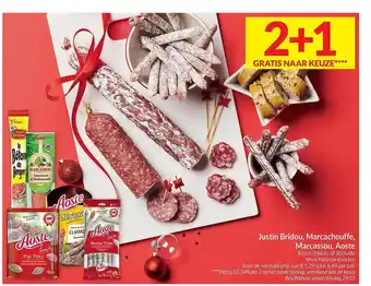 Intermarché Justin bridou marcachouffe marcassou aoste aanbieding
