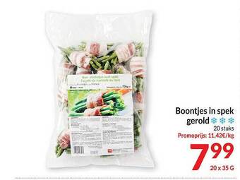 Intermarché Boontjes in spek gerold aanbieding