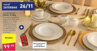 ALDI Home creation kitchen servies 32-delig aanbieding