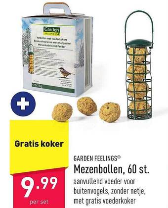 ALDI Garden feelings mezenbollen aanbieding