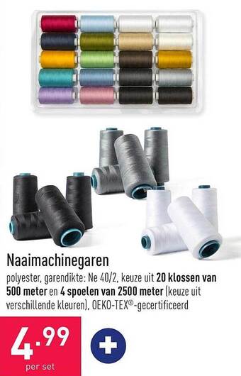 ALDI Naaimachinegaren aanbieding