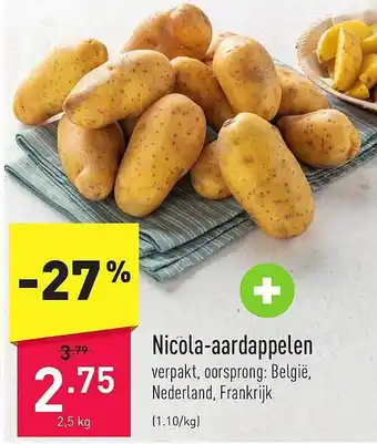 Nicola-aardappelen