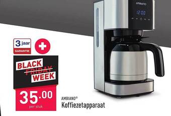 ALDI Ambiano koffiezetapparaat aanbieding