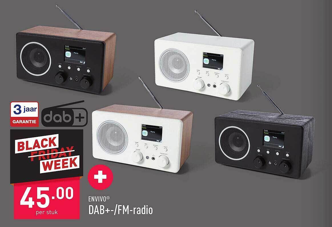 Envivo dab+fmradio promotie bij ALDI