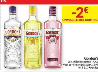 Intermarché Gordon's aanbieding