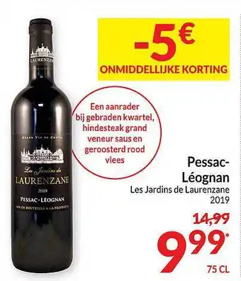 Intermarché Pessac-léognan les jardins de laurenzane 2019 aanbieding