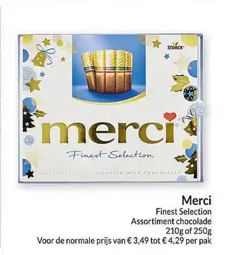 Intermarché Merci finest selection assortiment chocolade aanbieding