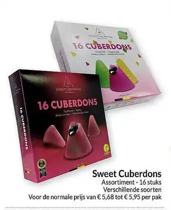 Intermarché Sweet cuberdons assortiment aanbieding