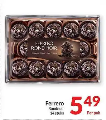 Intermarché Ferrero rondnoir aanbieding