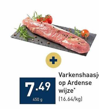 Varkenshaasje op ardense wijze