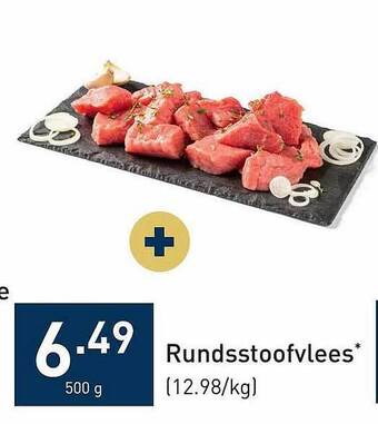 ALDI Rundsstoofvlees aanbieding