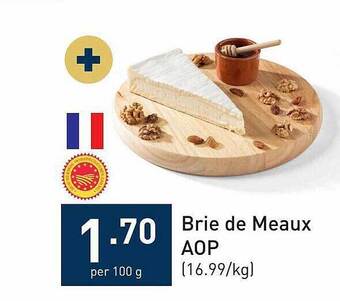 Brie de meaux aop
