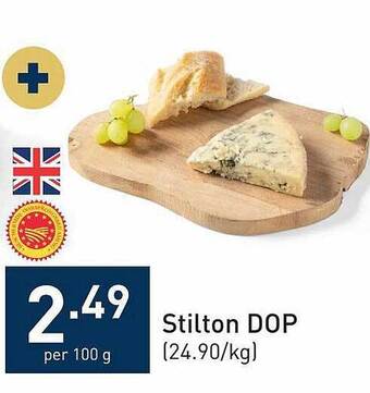 ALDI Stilton dop aanbieding