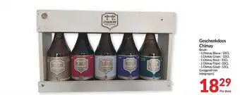 Intermarché Geschenkdoos chimay aanbieding