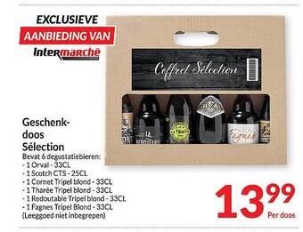 Intermarché Geschenkdoos sélection aanbieding