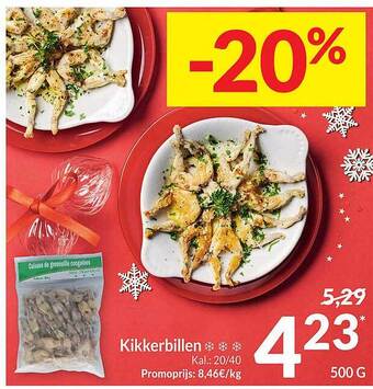 Intermarché Kikkerbillen aanbieding