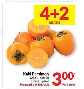 Intermarché Kaki persimon aanbieding