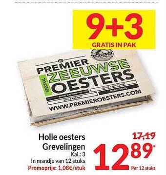 Intermarché Holle oesters grevelingen aanbieding