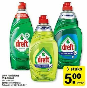 Albert Heijn Dreft handafwas aanbieding