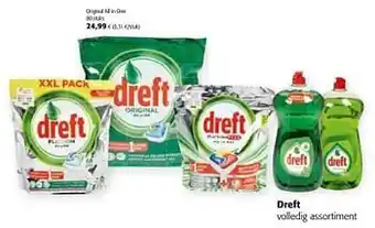Colruyt Dreft original all in one aanbieding