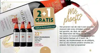 Louis Delhaize Médoc cru bourgeois château méric 2016-2018 aanbieding