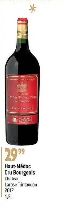 Haut-médoc cru bourgeois château larose-trintaudon 2017