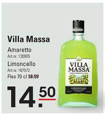 Sligro Villa massa aanbieding
